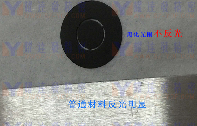 黑化光阑片